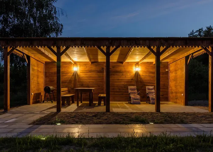 12 Mazury Pool-luksusowy Dom Na Mazurach Z Jacuzzi, Basenem I Sauna Na Wylacznosc * Buczki